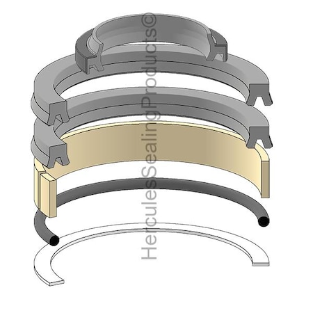 Toyota -After Market Parts Hydraulic Cylinder Repair Kit- KITLIFT TRUCK KITS 04653-10500-71